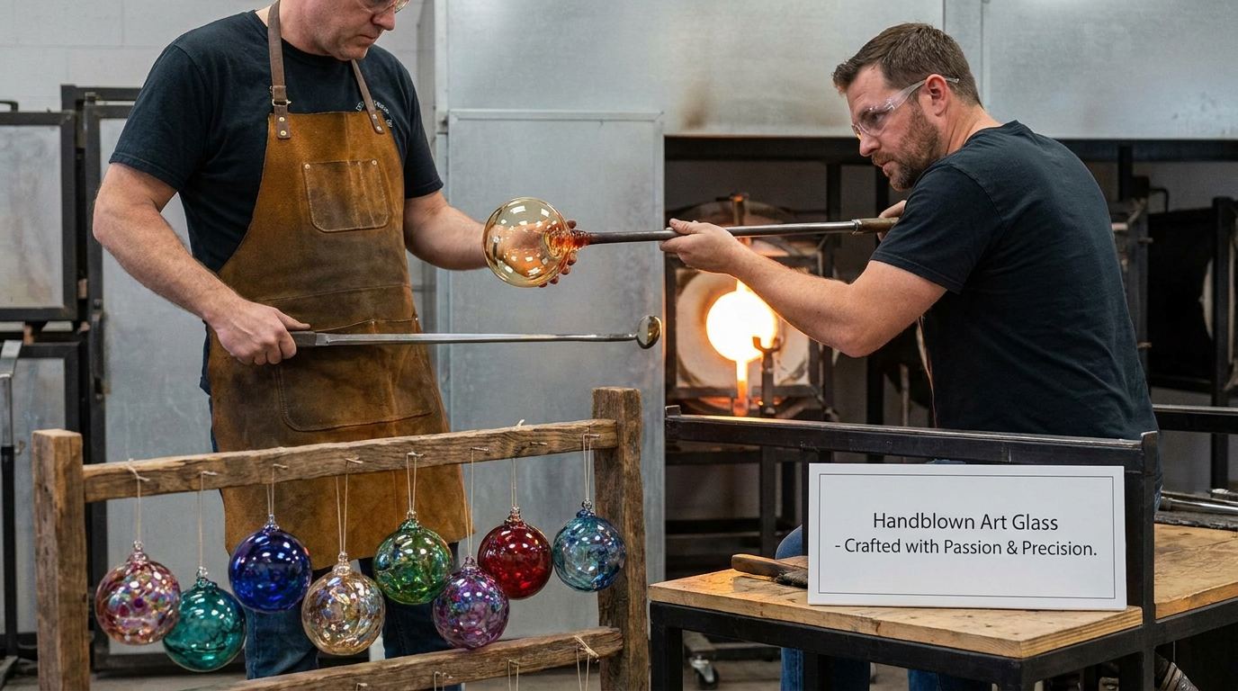 The Art of Handblown Glass: How Our Ornaments Are Made